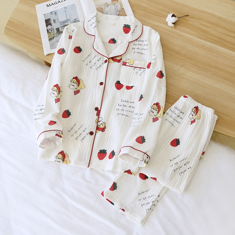 The Strawberry Santa Original Pajamas-Original Pajamas