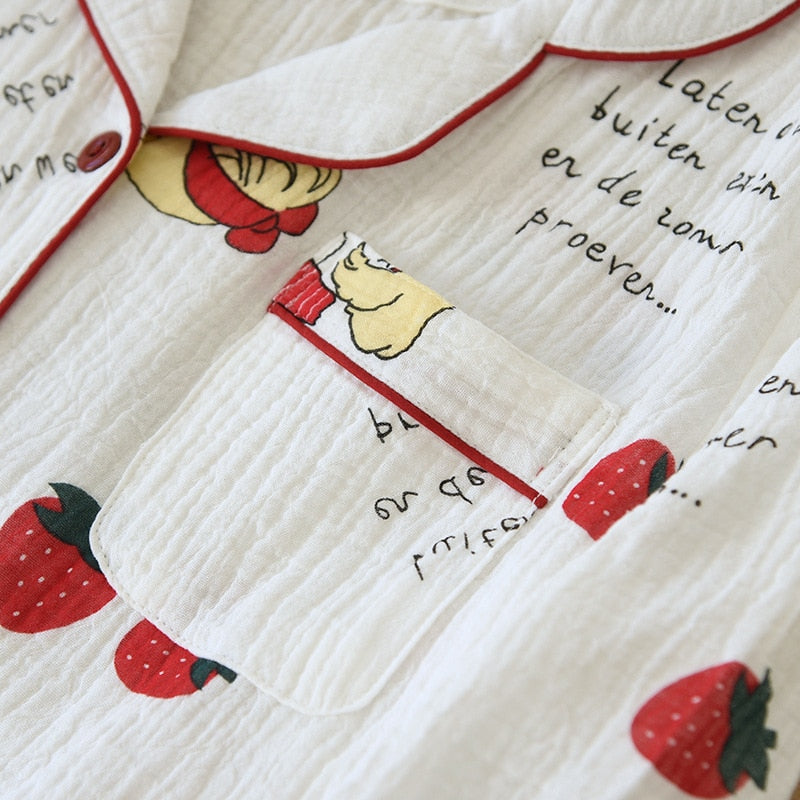 The Strawberry Santa Original Pajamas-Original Pajamas