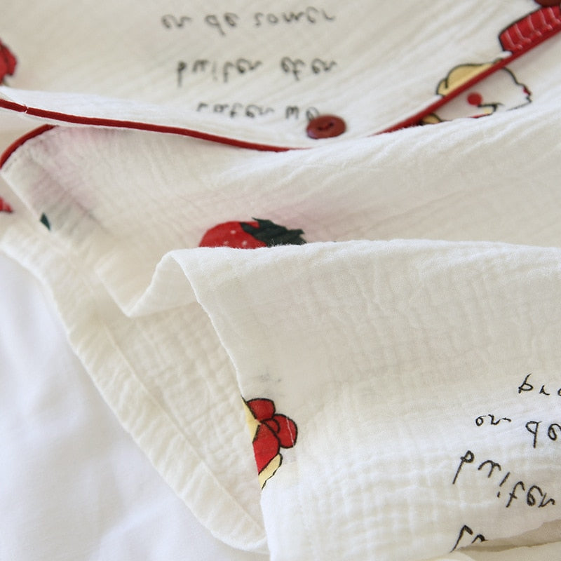 The Strawberry Santa Original Pajamas-Original Pajamas