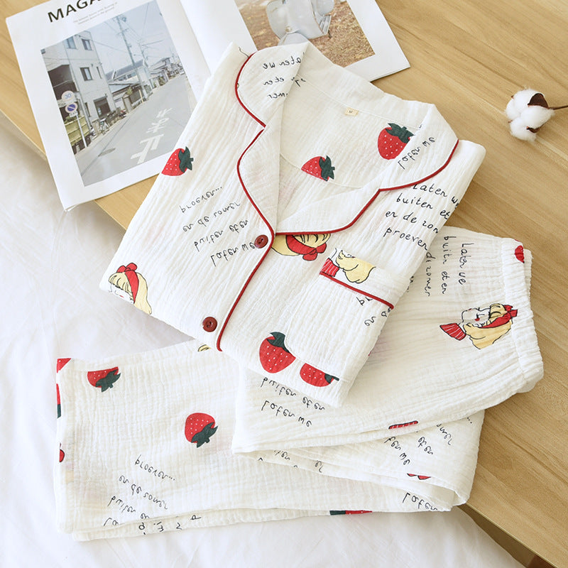 The Strawberry Santa Original Pajamas-Original Pajamas