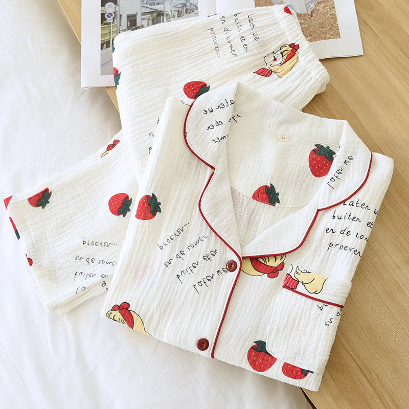 The Strawberry Santa Original Pajamas-Original Pajamas