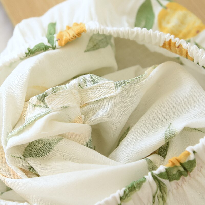 The Lemon Printed Kimono Best Ladies Pajamas-Original Pajamas