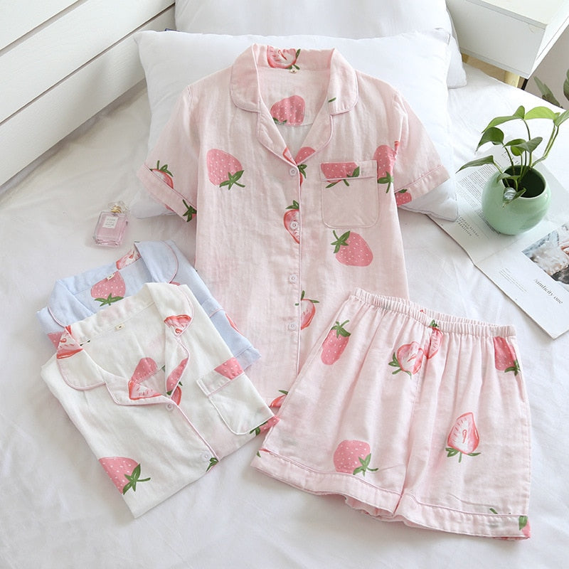The Cotton Strawberry Original Pajamas-Original Pajamas