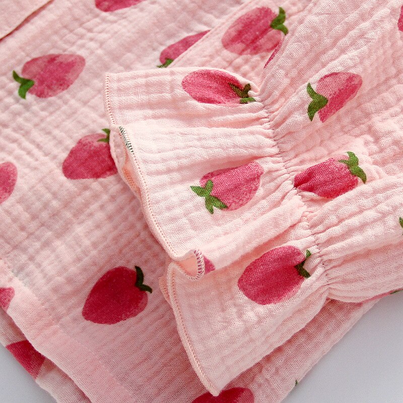 The Strawberry Printed Original Pajamas-Original Pajamas