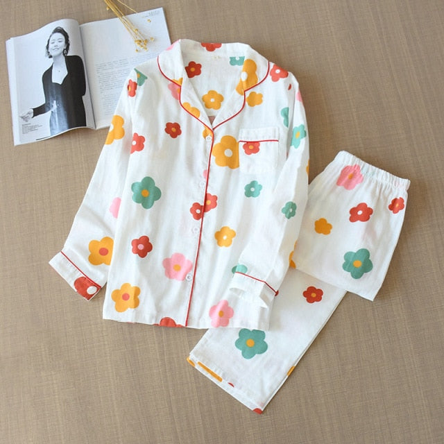 The Cartoon Flower Original Pajamas-Original Pajamas