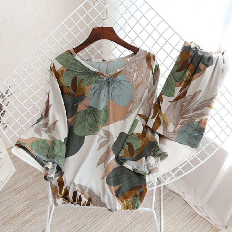 The Casual Rayon Original Pajamas 2 Piece Sleepwear-Original Pajamas