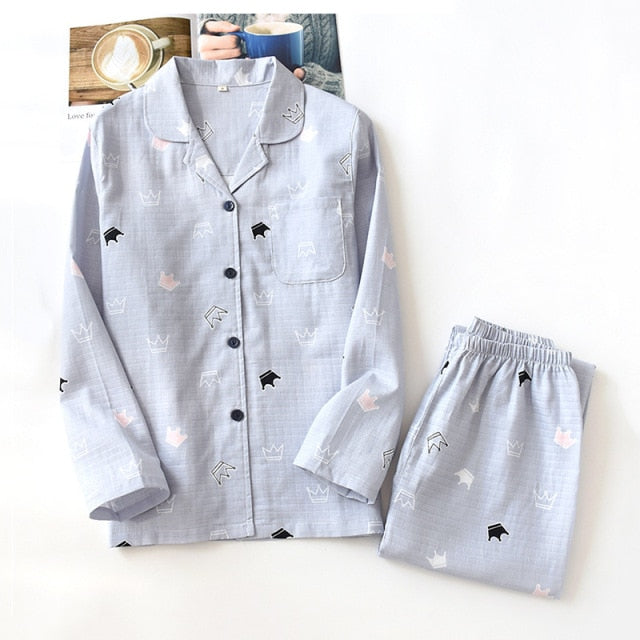 The Crown Print Original Pajamas-Original Pajamas