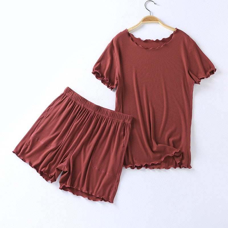 The Loose Short Set Original Pajamas-Original Pajamas