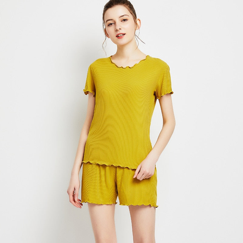 The Loose Short Set Original Pajamas-Original Pajamas