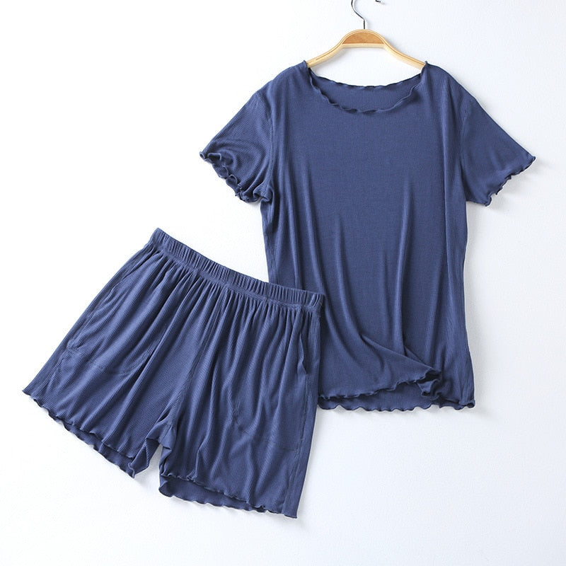The Loose Short Set Original Pajamas-Original Pajamas