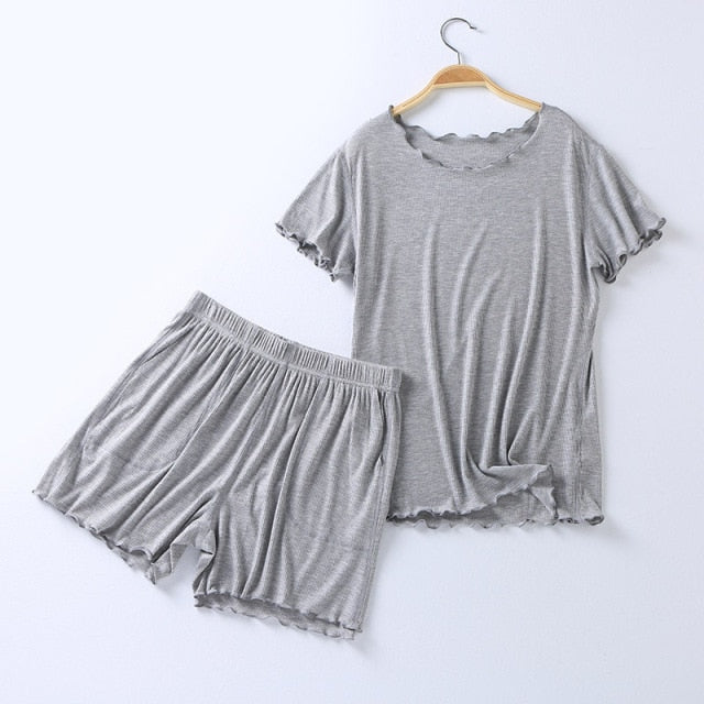 The Loose Short Set Original Pajamas-Original Pajamas