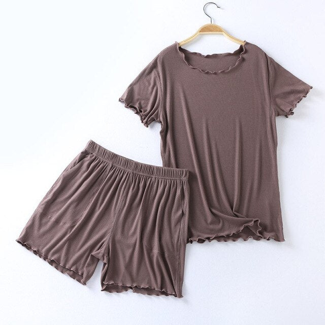 The Loose Short Set Original Pajamas-Original Pajamas