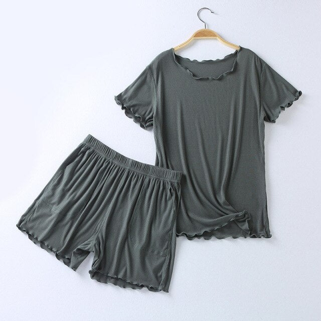 The Loose Short Set Original Pajamas-Original Pajamas