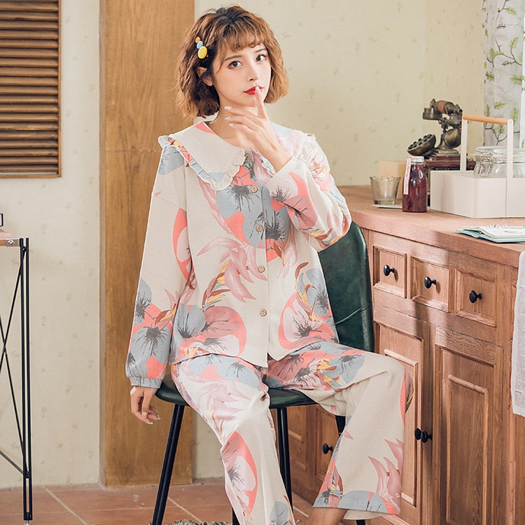 The Floral Comfort Original Pajamas-Original Pajamas