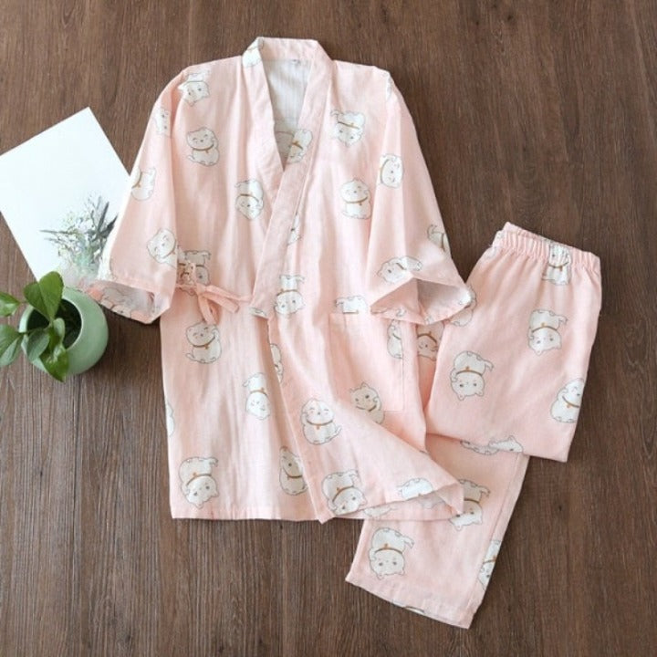 The Tie-Up Light Comfort 2 Piece Pajamas-Original Pajamas