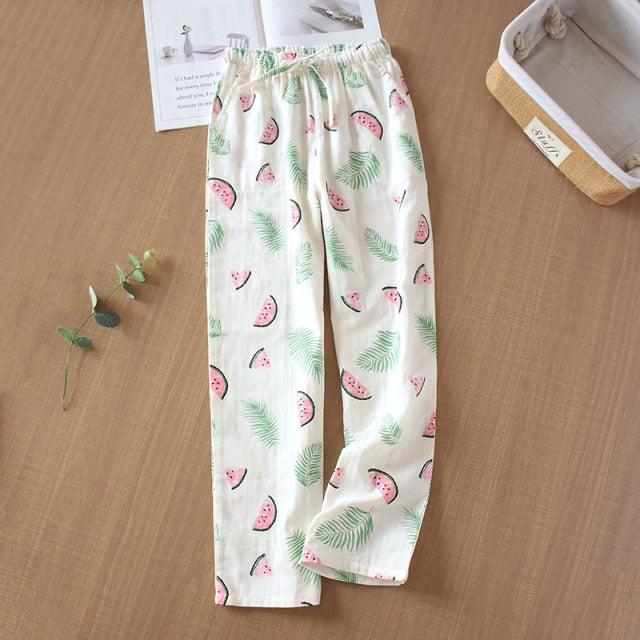 The All Over Print Drawstring Pajama Pants Best Comfy Sleepwear-Original Pajamas