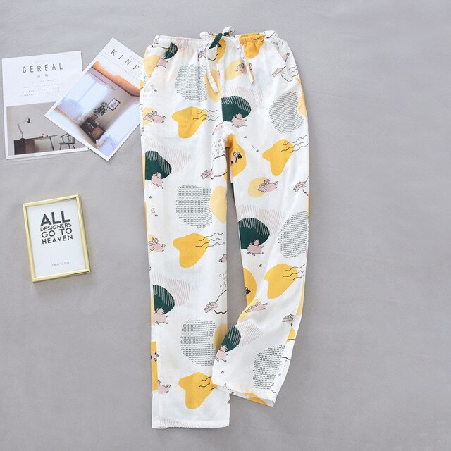 The All Over Print Drawstring Pajama Pants Best Comfy Sleepwear-Original Pajamas