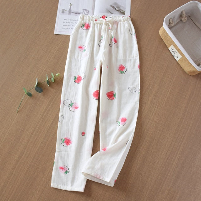 The All Over Print Drawstring Pajama Pants Best Comfy Sleepwear-Original Pajamas