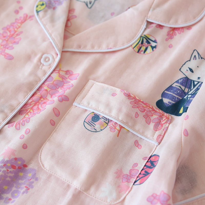 The Various Printed Shorts Pajama Set Original Pajamas-Original Pajamas