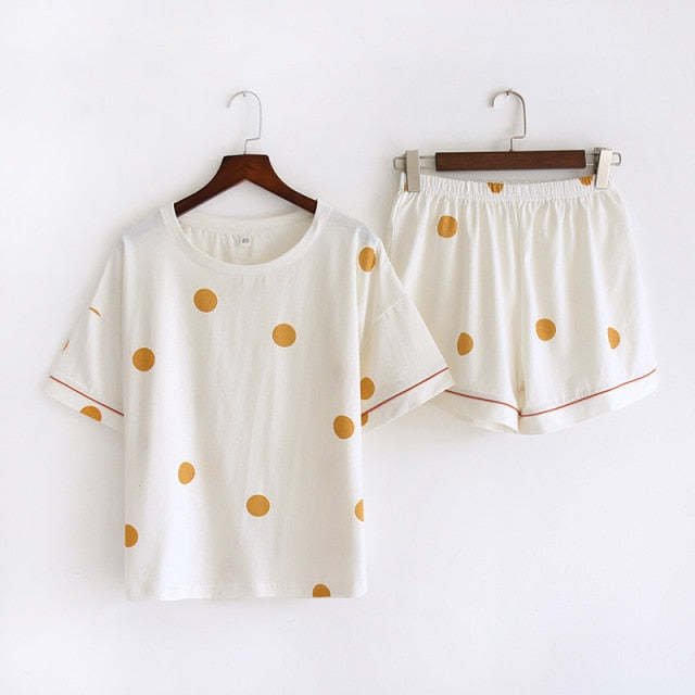 The Printed Shorts Pajama Sets Best Womens Pajamas-Original Pajamas