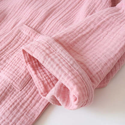The Kimono Solid Original Pajamas 2 Piece Sleepwear-Original Pajamas