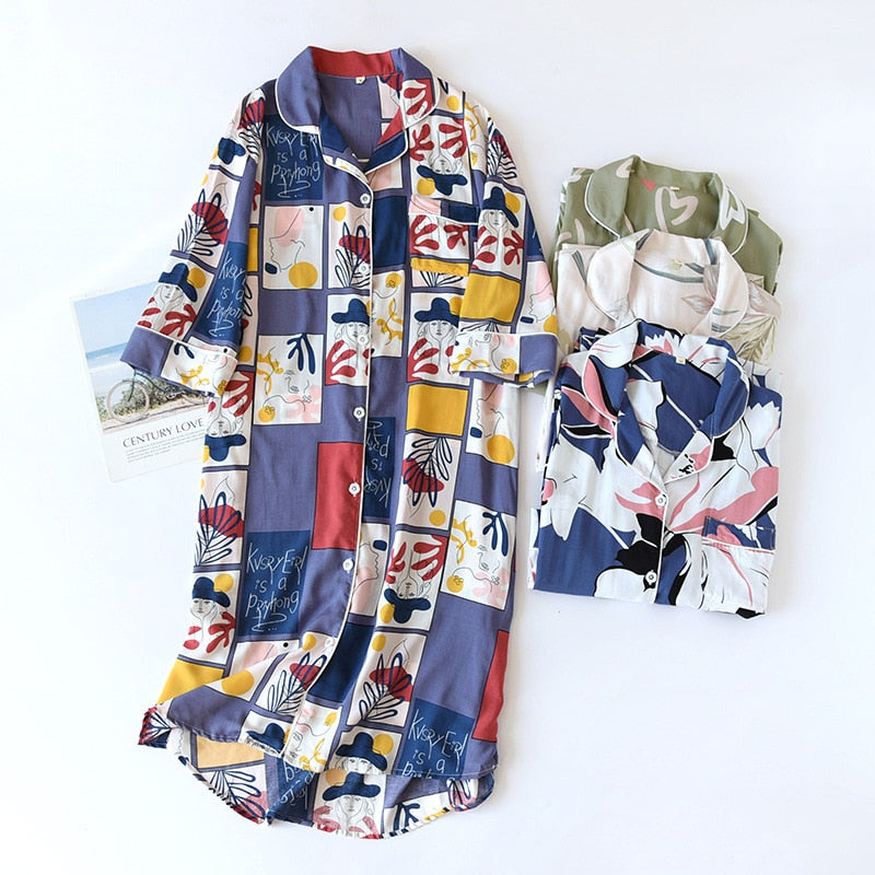 The Comic Abstract Solid Original Pajamas-Original Pajamas