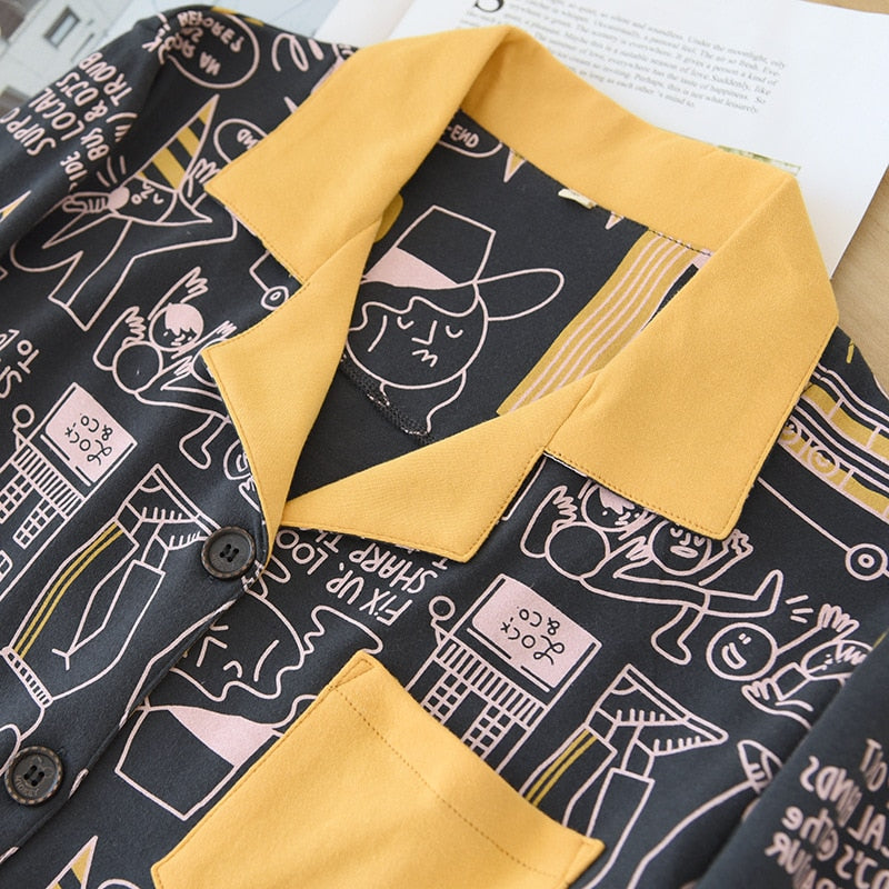 The Cartoon Comic Original Pajamas-Original Pajamas