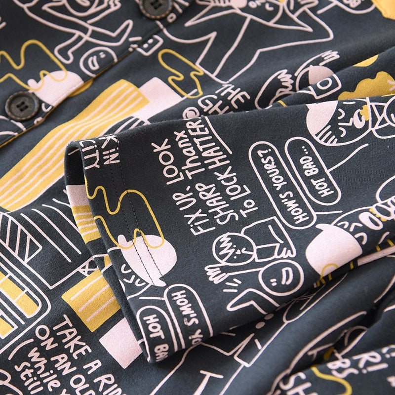 The Cartoon Comic Original Pajamas-Original Pajamas