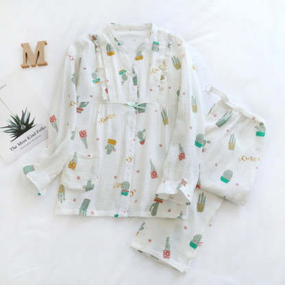 The Multicolor Cacti Original Pajamas-Original Pajamas