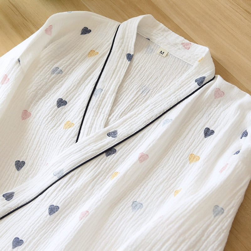 The Heart Kimono Original Pajamas-Original Pajamas