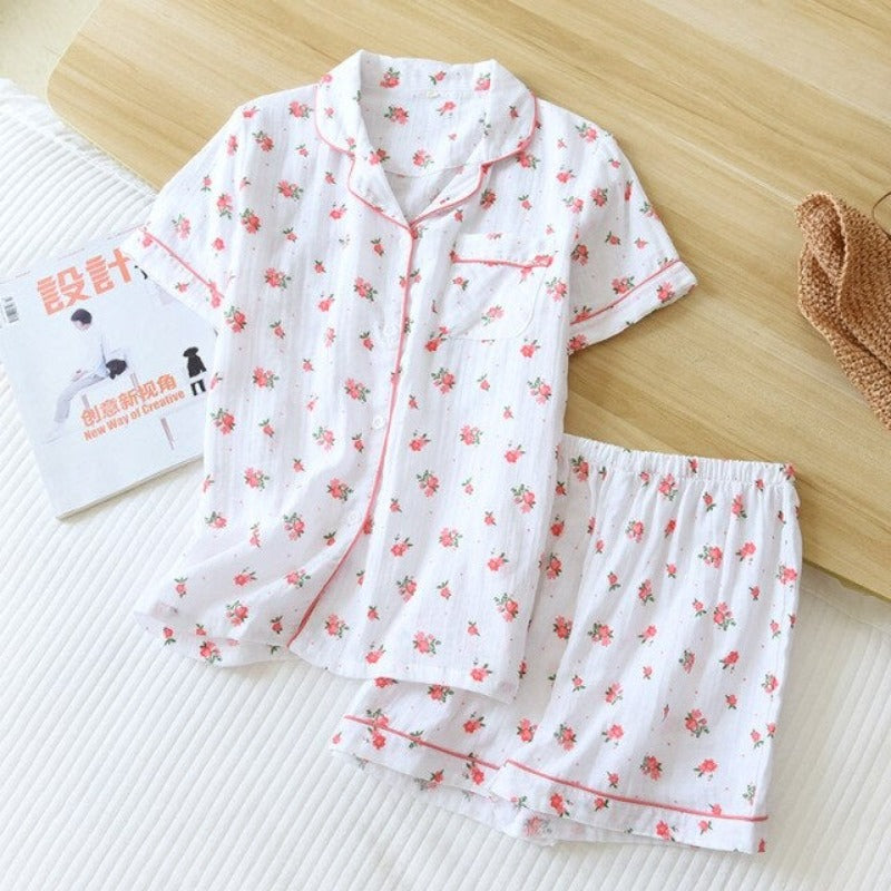 The Casual Floral Original Pajamas-Original Pajamas