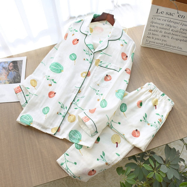 The Spring Fruits and Flowers Original Pajamas-Original Pajamas