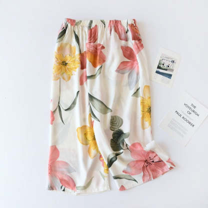 The Calf Length Pajama Shorts Best Comfy Pajamas-Original Pajamas