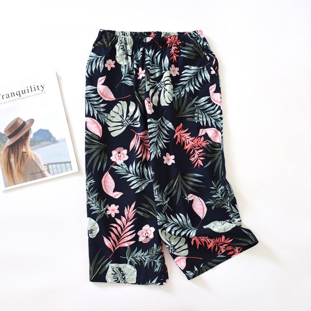 The Calf Length Pajama Shorts Best Comfy Pajamas-Original Pajamas