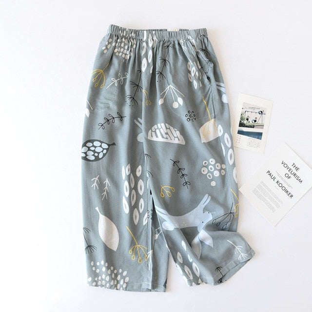 The Calf Length Pajama Shorts Best Comfy Pajamas-Original Pajamas