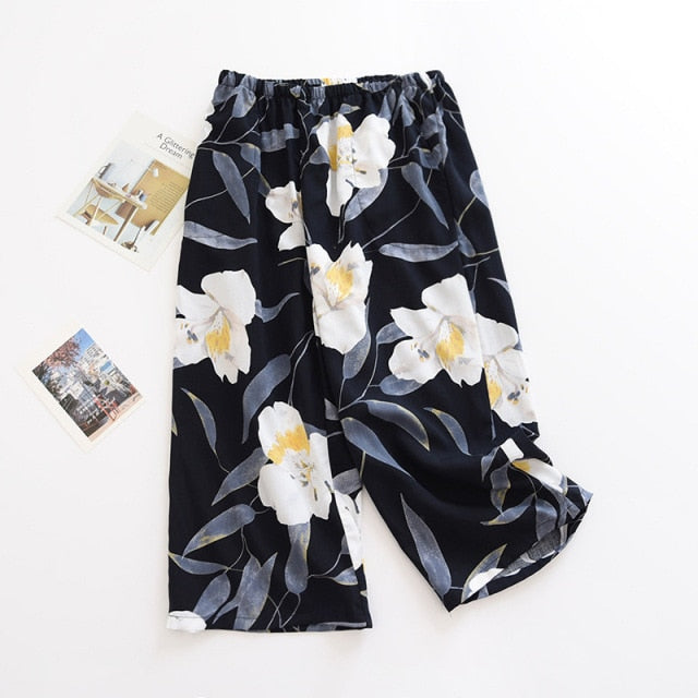 The Calf Length Pajama Shorts Best Comfy Pajamas-Original Pajamas