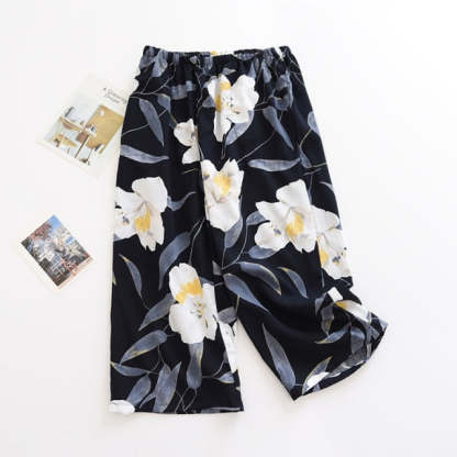 The Calf Length Pajama Shorts Best Comfy Pajamas-Original Pajamas