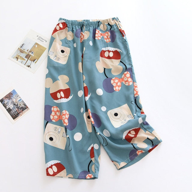 The Calf Length Pajama Shorts Best Comfy Pajamas-Original Pajamas