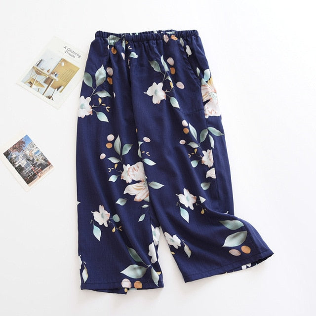 The Calf Length Pajama Shorts Best Comfy Pajamas-Original Pajamas