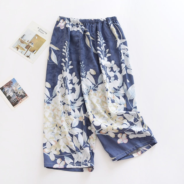 The Calf Length Pajama Shorts Best Comfy Pajamas-Original Pajamas