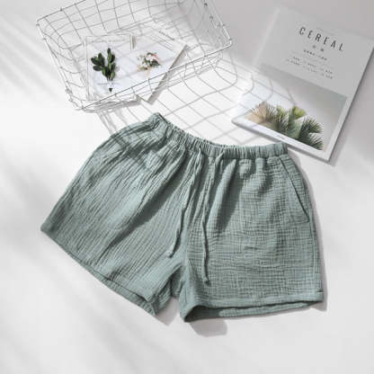 The Solid Cotton Pajama Shorts Original Pajamas-Original Pajamas