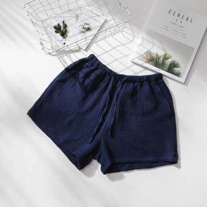 The Solid Cotton Pajama Shorts Original Pajamas-Original Pajamas