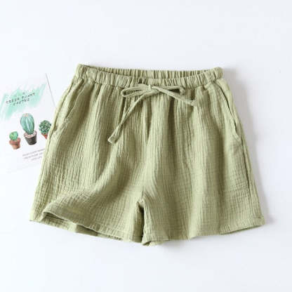The Solid Cotton Pajama Shorts Original Pajamas-Original Pajamas