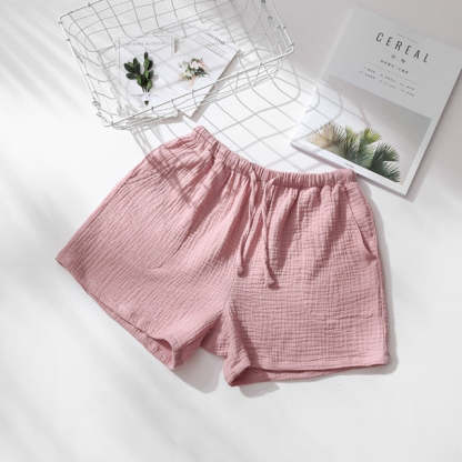 The Solid Cotton Pajama Shorts Original Pajamas-Original Pajamas