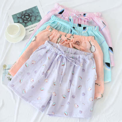 The All Over Printed Pajama Shorts Original Pajamas-Original Pajamas