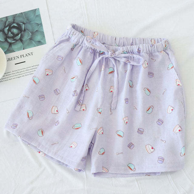 The All Over Printed Pajama Shorts Original Pajamas-Original Pajamas