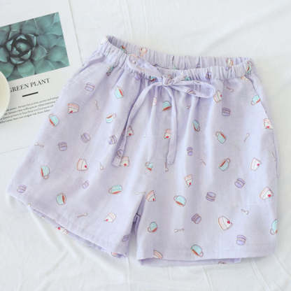 The All Over Printed Pajama Shorts Original Pajamas-Original Pajamas