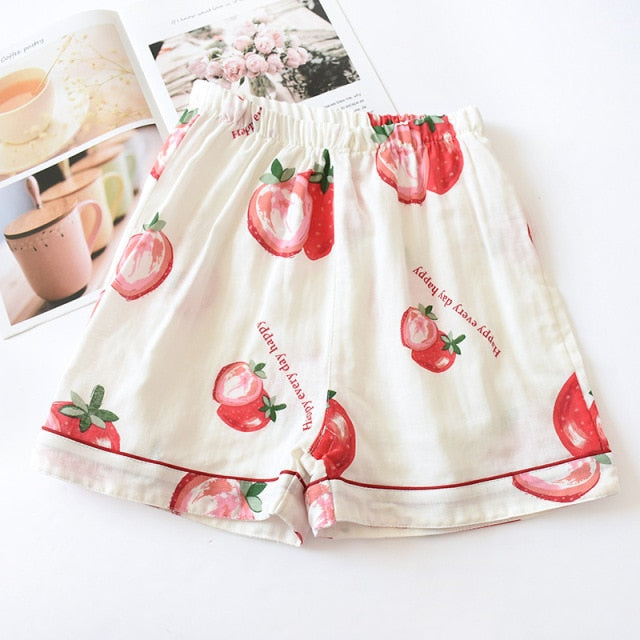 The All Over Printed Pajama Shorts Original Pajamas-Original Pajamas