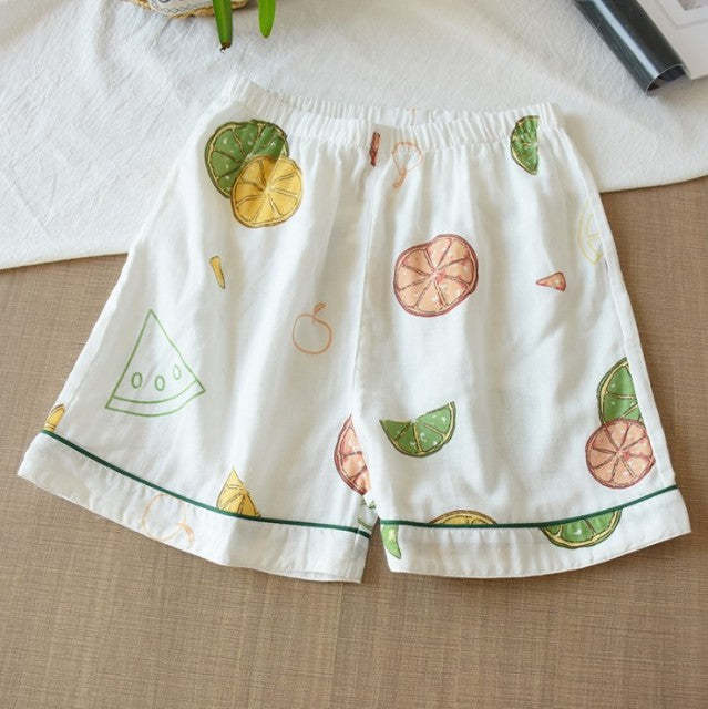 The All Over Printed Pajama Shorts Original Pajamas-Original Pajamas