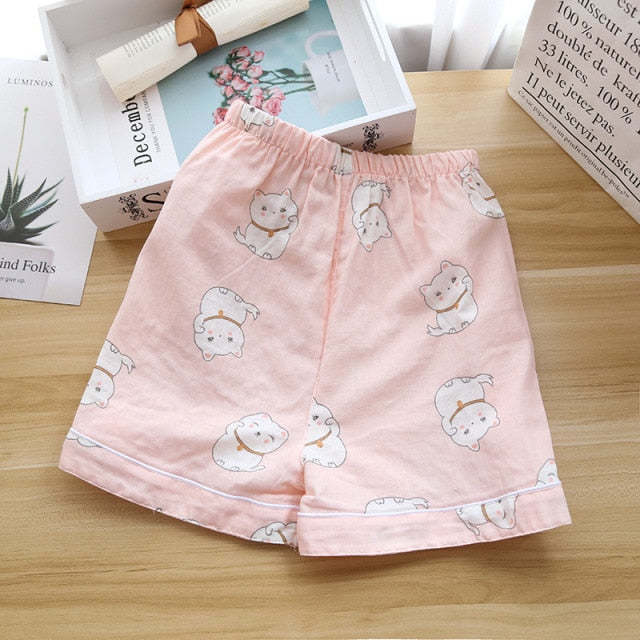 The All Over Printed Pajama Shorts Original Pajamas-Original Pajamas